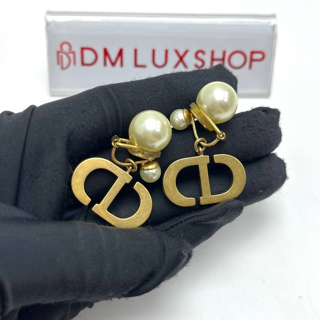 Dior Tribales Earrings White Pearl GHW