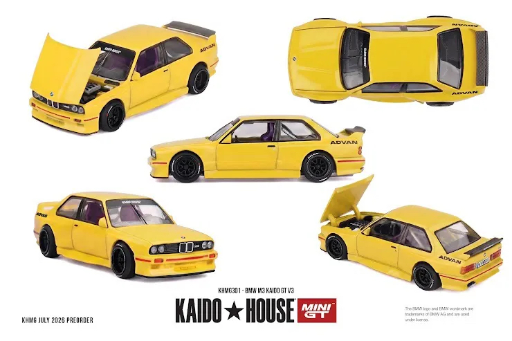 （預訂 Pre Order) KAIDO HOUSE x MINI GT ( KHMG301 ) BMW M3 Kaido GT V3