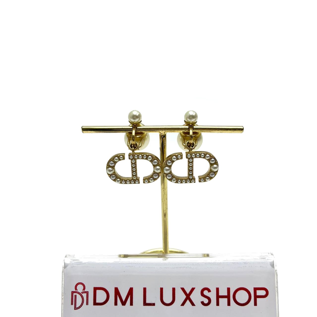 Dior Tribales Earrings White Pearl GHW