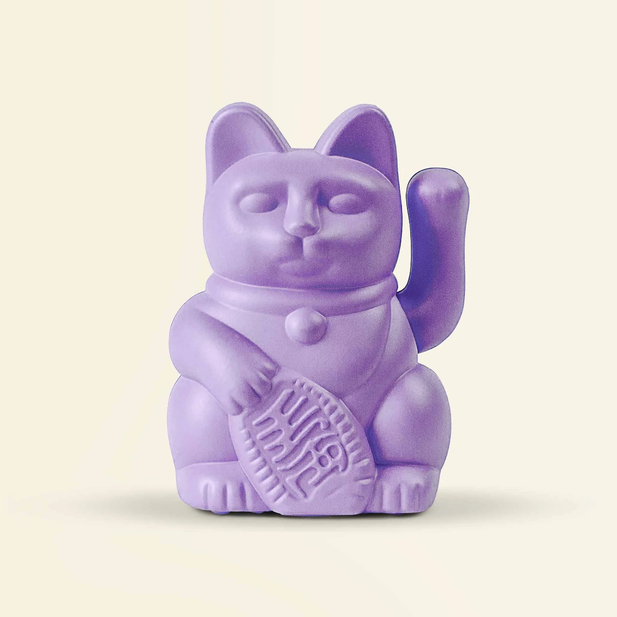 📦訂購 Donkey Products Lucky Cat Solar (Lilac) 粉紫色 太陽能 招財貓