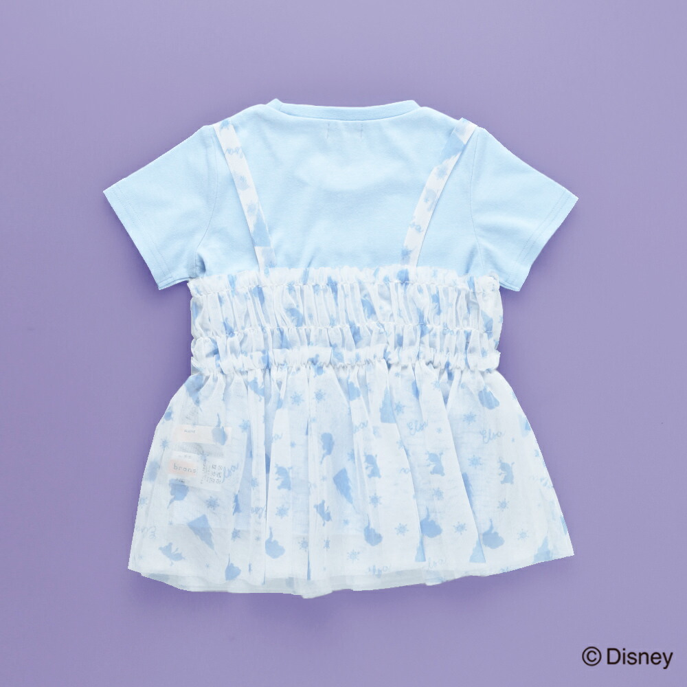 🆕【⭐訂購⭐】🌀 🇯🇵 日本直送 #Rapunzel / #Frozen 薄紗吊帶背心+短袖Tee套裝［2款選］🌀 [ELDA-0180][260520]