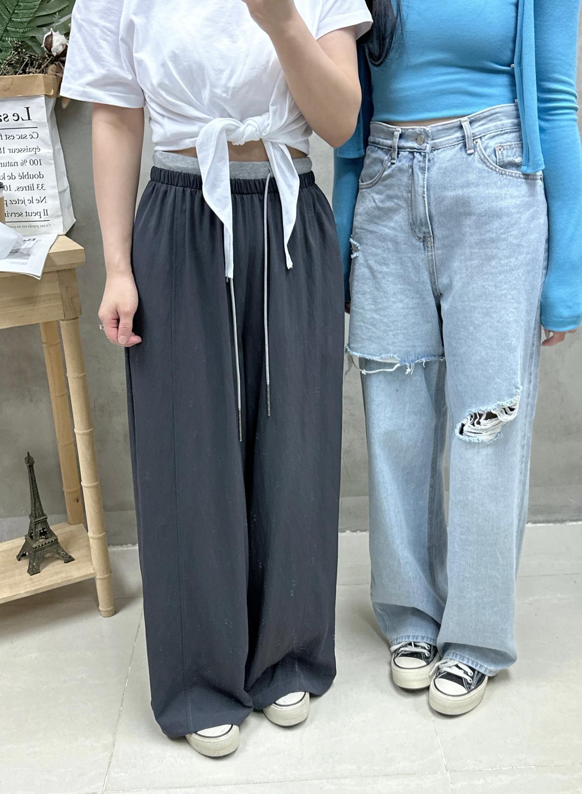 L26 鴛鴦層次爛牛仔褲