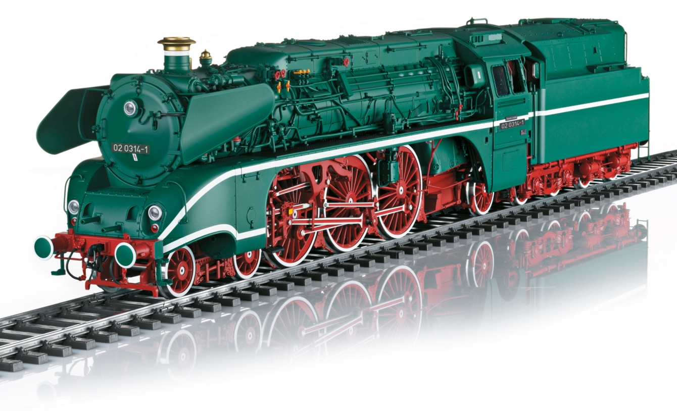 Spur-1 BR 18 314 Dampflok Museum w/oil firing tender DCC Sound & Smoke 