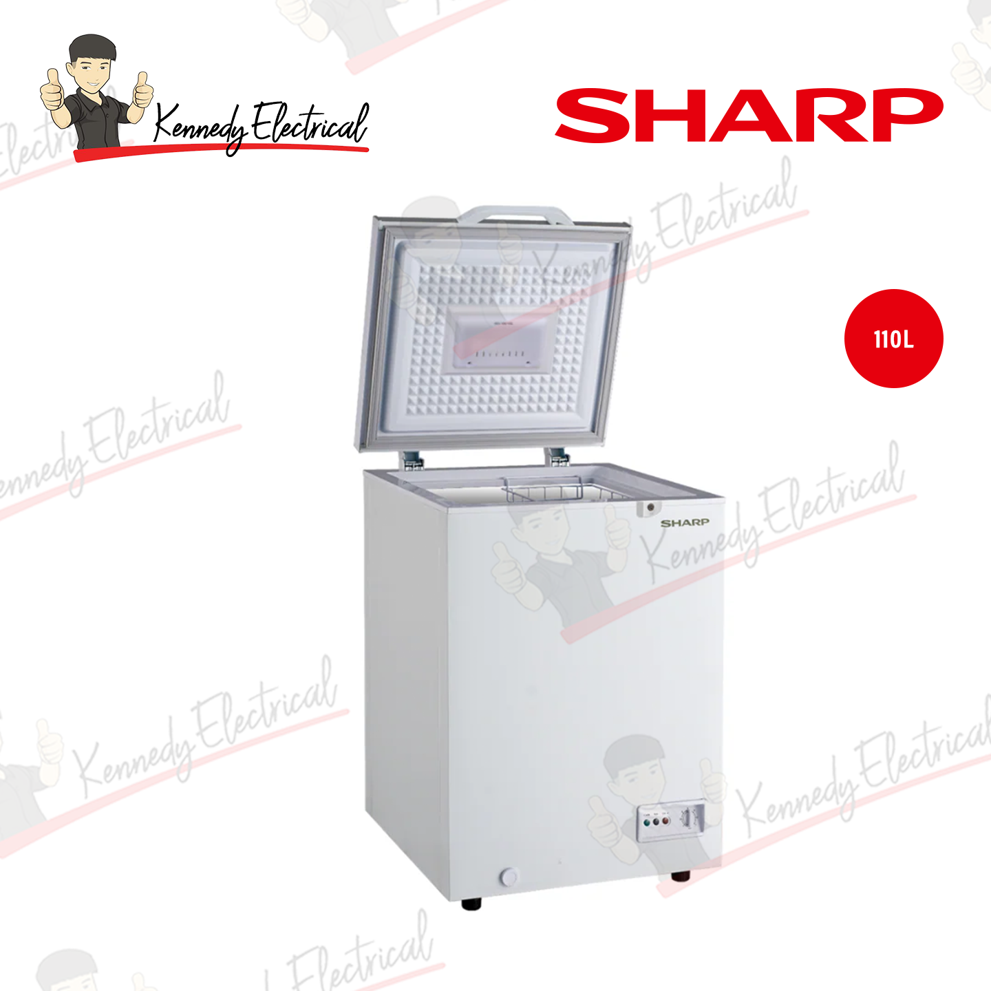 Sharp 110L Chest Freezer (SJC118)