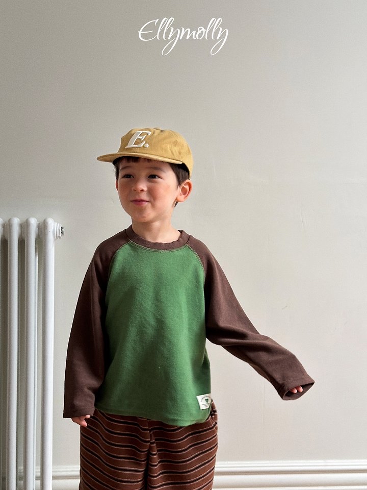 Ellymolly | Raon color raglan t