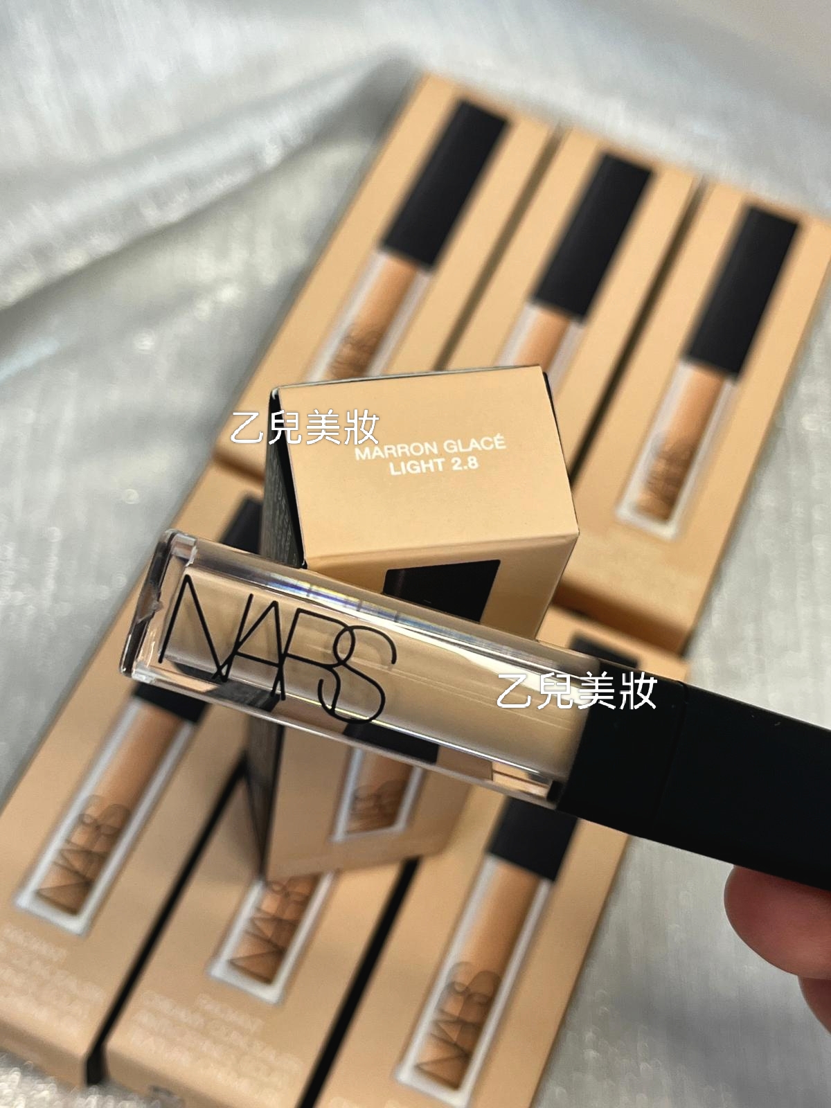 NARS 光亮柔滑遮瑕霜Radiant Creamy Concealer Marron Glace Light 2.8 色 1.4ml 旅行裝 mini 