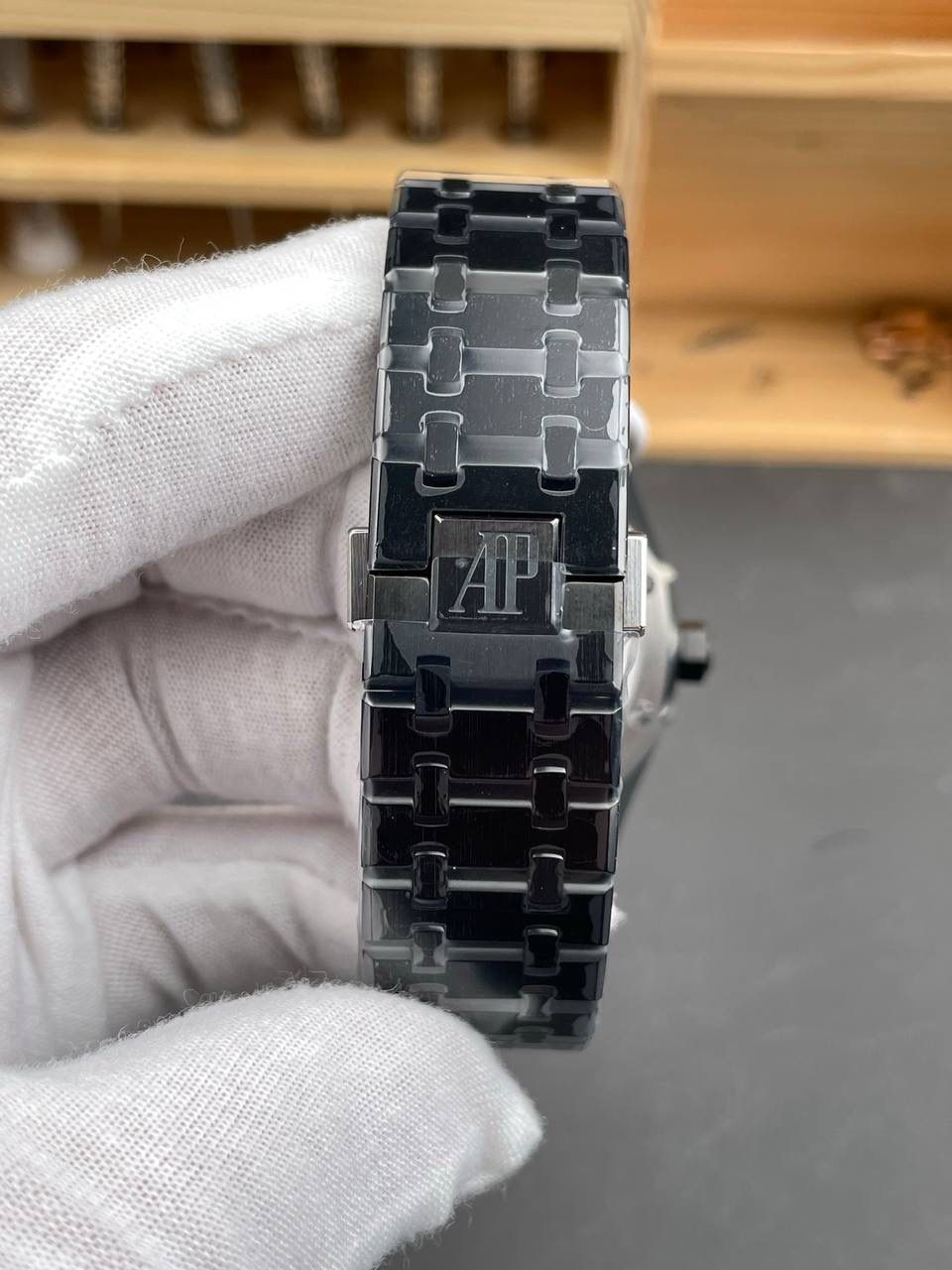 🚀爱彼黑陶瓷26579真月相 皇家橡树/41mm/5134机💯