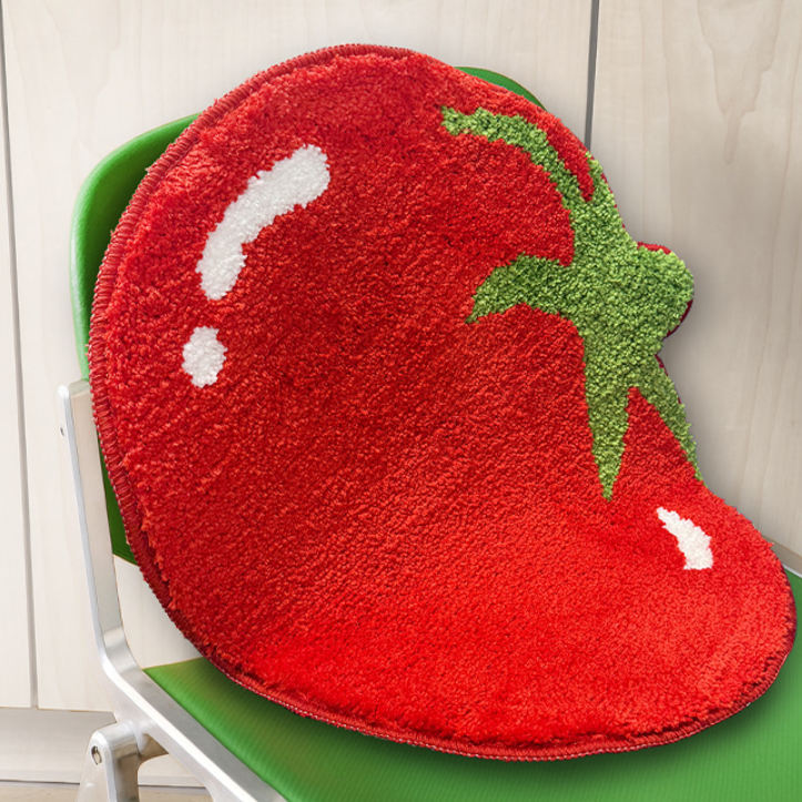 [earp earp] Tomato Floor Mat