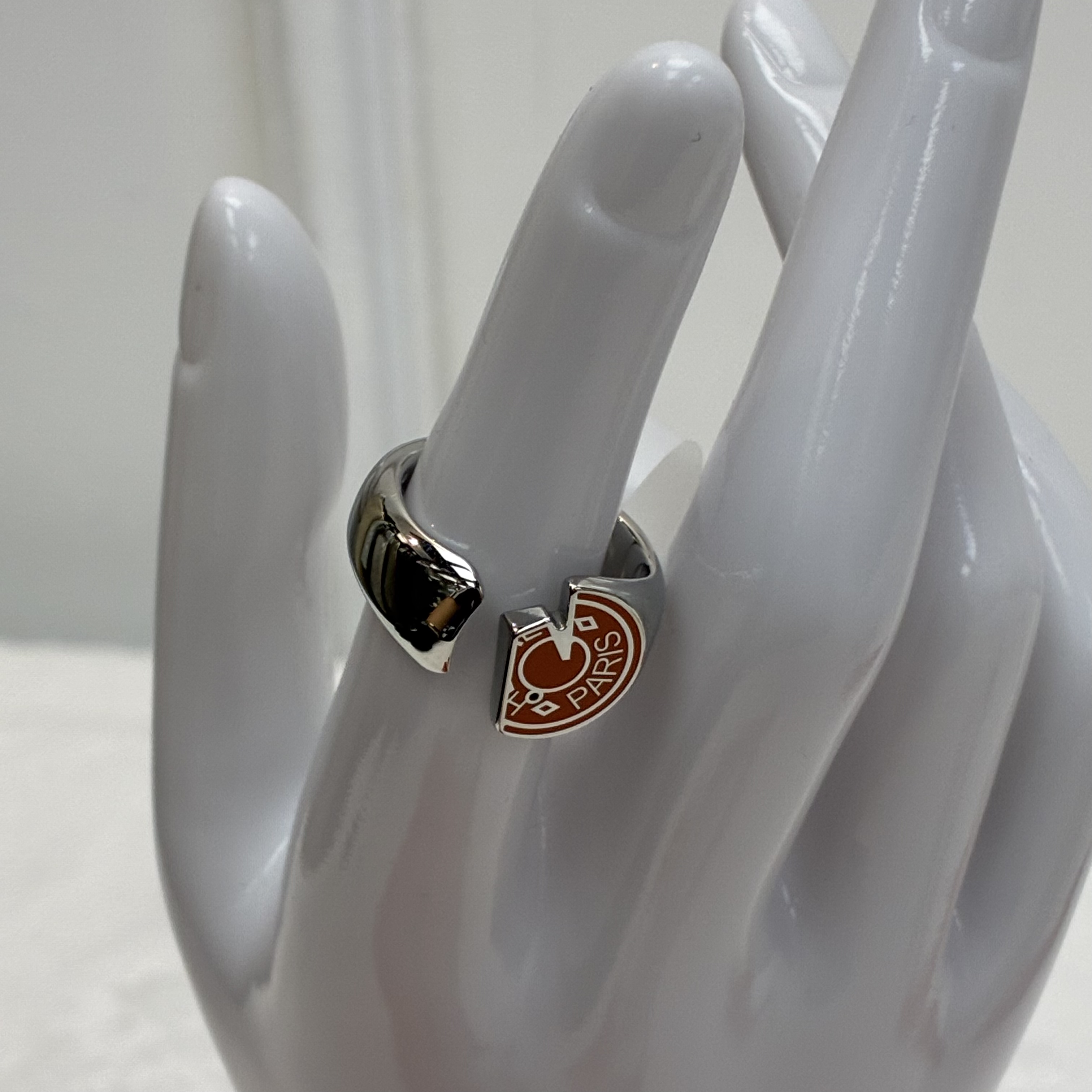 Hermes 橙色戒指 設計款