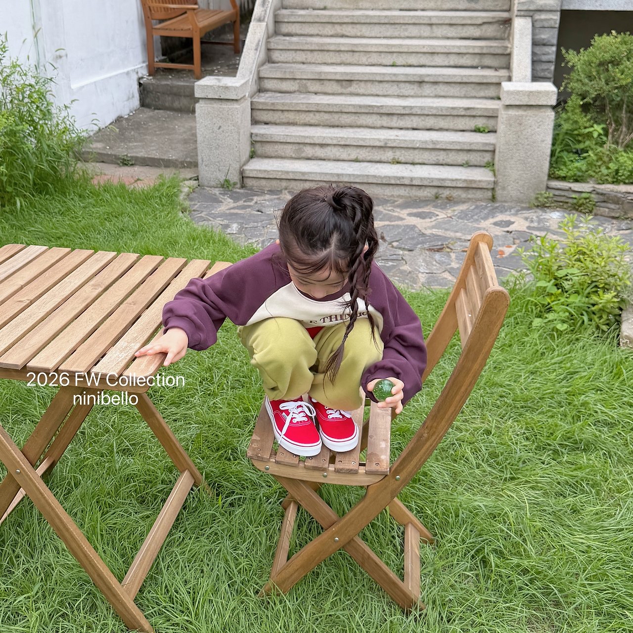 Ninibello | Little Raglan Sweatshirt 