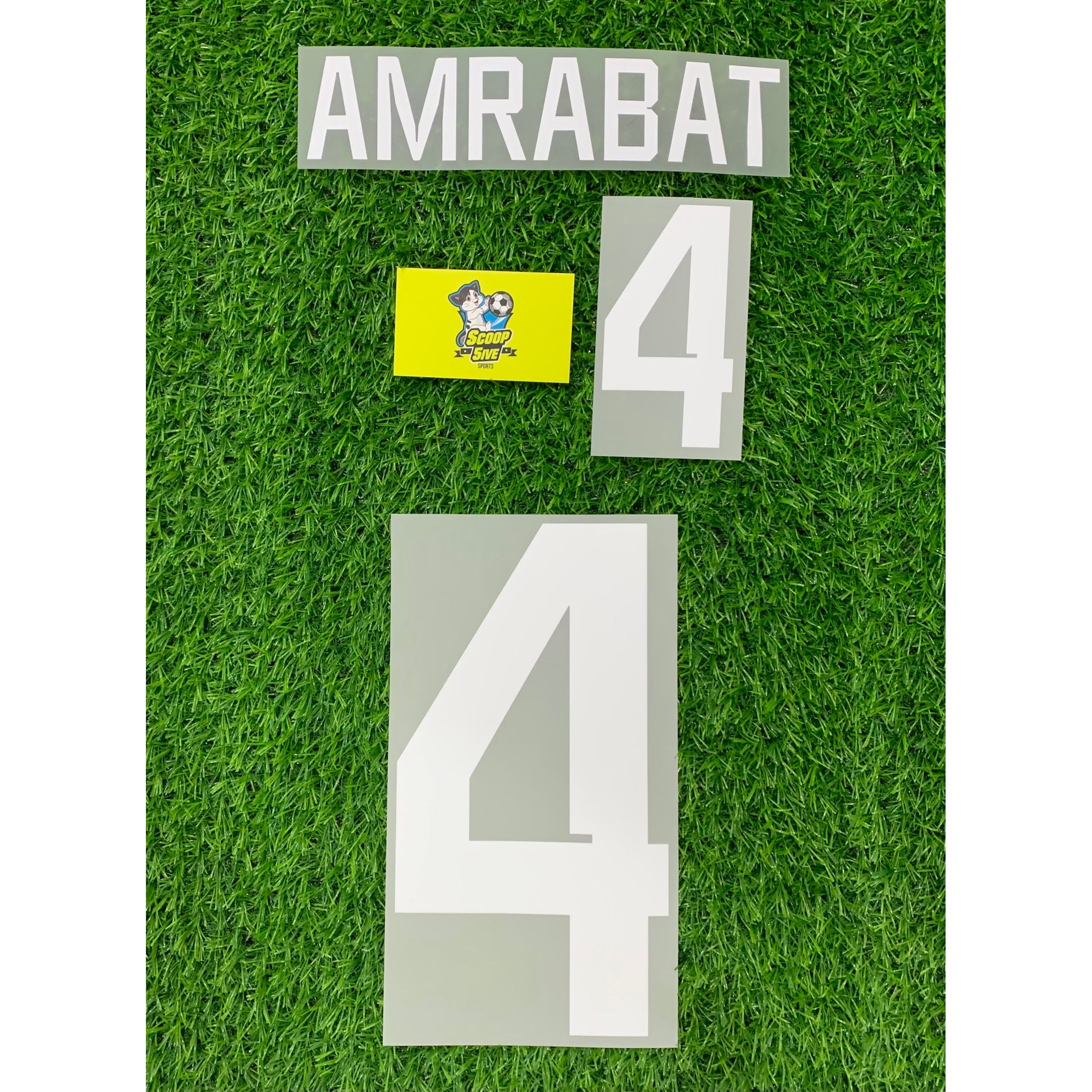 2022世界盃 摩洛哥 主場 印字 4 Amrabat