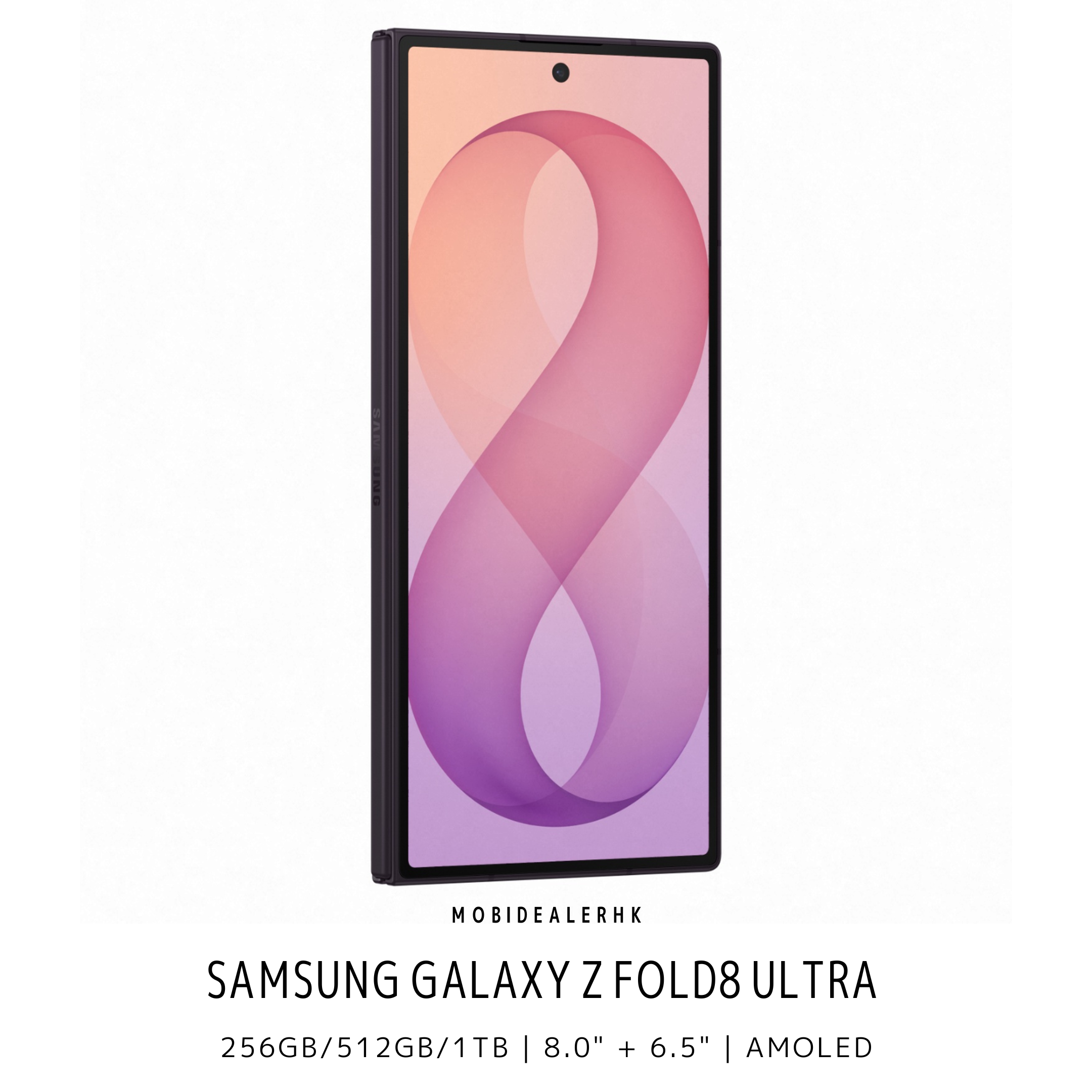 Samsung Galaxy Z Fold8 Ultra | 三星 Galaxy Z Fold8 Ultra | 5G | 智能手機 | 256Gb/512Gb/1Tb | 8.0" + 6.5" | AMOLED