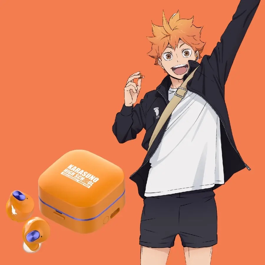 📦訂購 台灣代購 AVIOT X《排球少年!!》聯名款耳機 TE-Q3-HK 真無線藍牙耳機