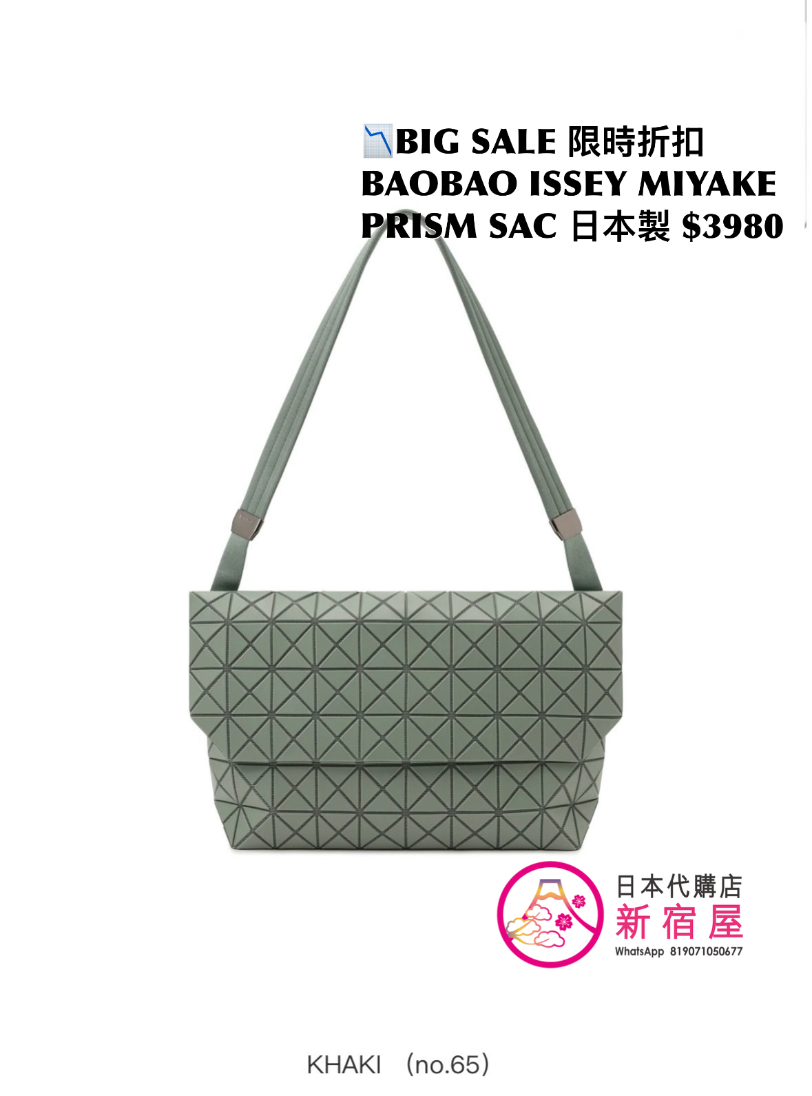 BAOBAO ISSEY MIYAKE PRISM SAC