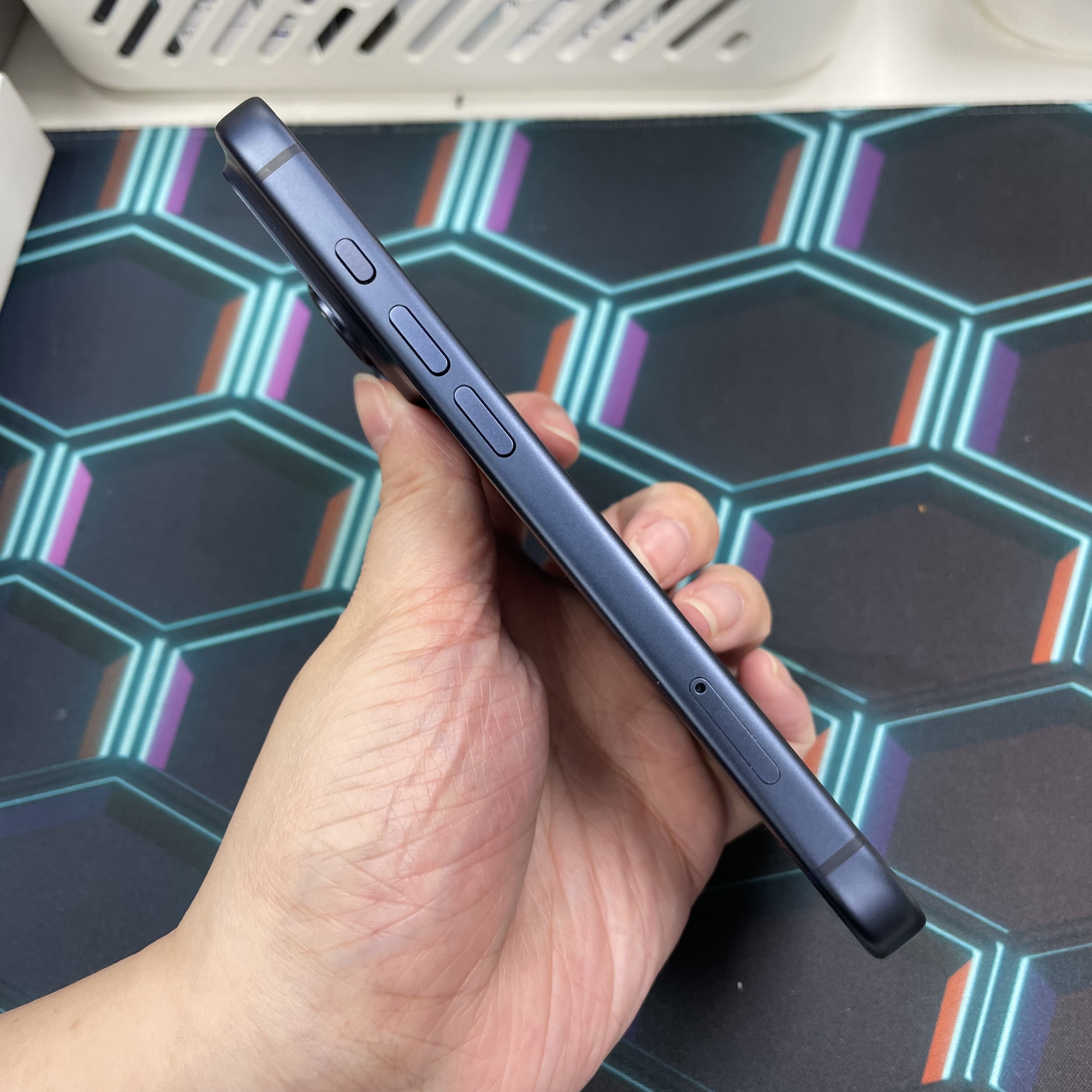 *6064 17 pro 完美機 256GB 電100 藍色 blue