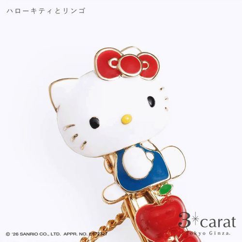 🆕【⭐訂購⭐】🇯🇵日本直送 🌀#Sanrio #Kitty 包包金屬鑰匙圈夾  [2款選] 🌀 [ELJD-0169][261119]