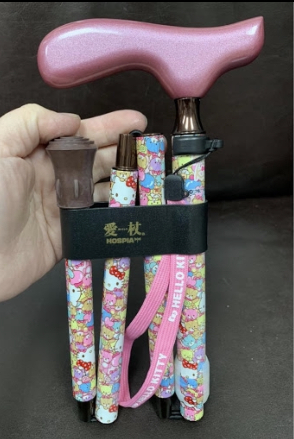 🎌日本直送🎌 Hello Kitty自動接合 行山杖