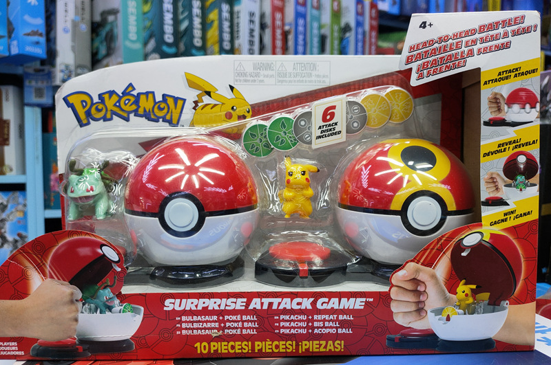 Pokemon 精靈球 Surprise Attack Game  -1套- 現貨