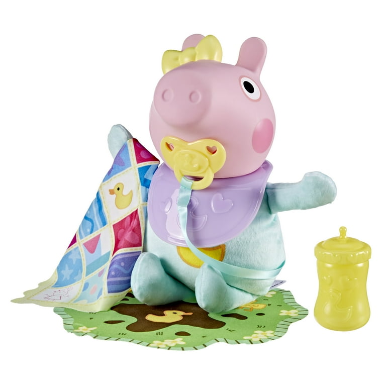 vBuy Peppa Pig玩具 粉紅豬小妹Evie互動式嬰兒玩偶，超20種音效，3歲+兒童物禮