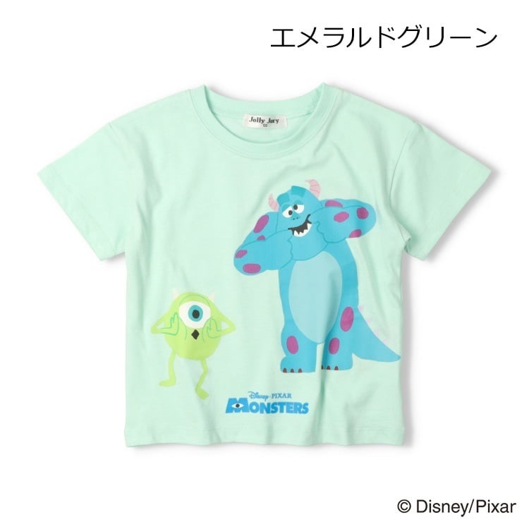 🆕【⭐訂購⭐】🇯🇵 日本直送  🌀#MonstersInc. #怪獸公司 純綿印花短袖T恤［6款選］🌀[ELFA-0154] 
