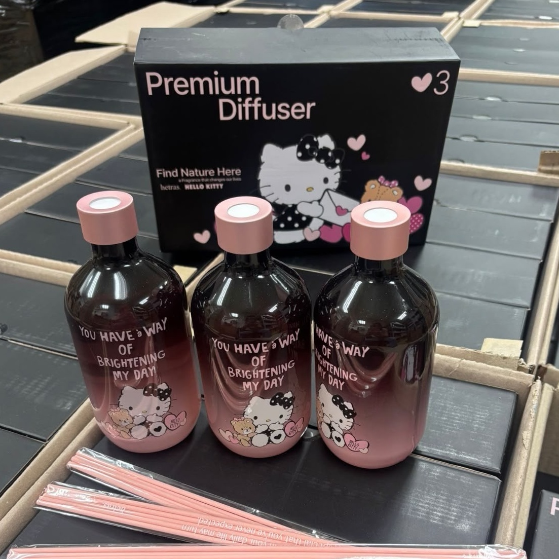 🌸韓國Hetras x Hello Kitty Premium Diffuser 套裝
