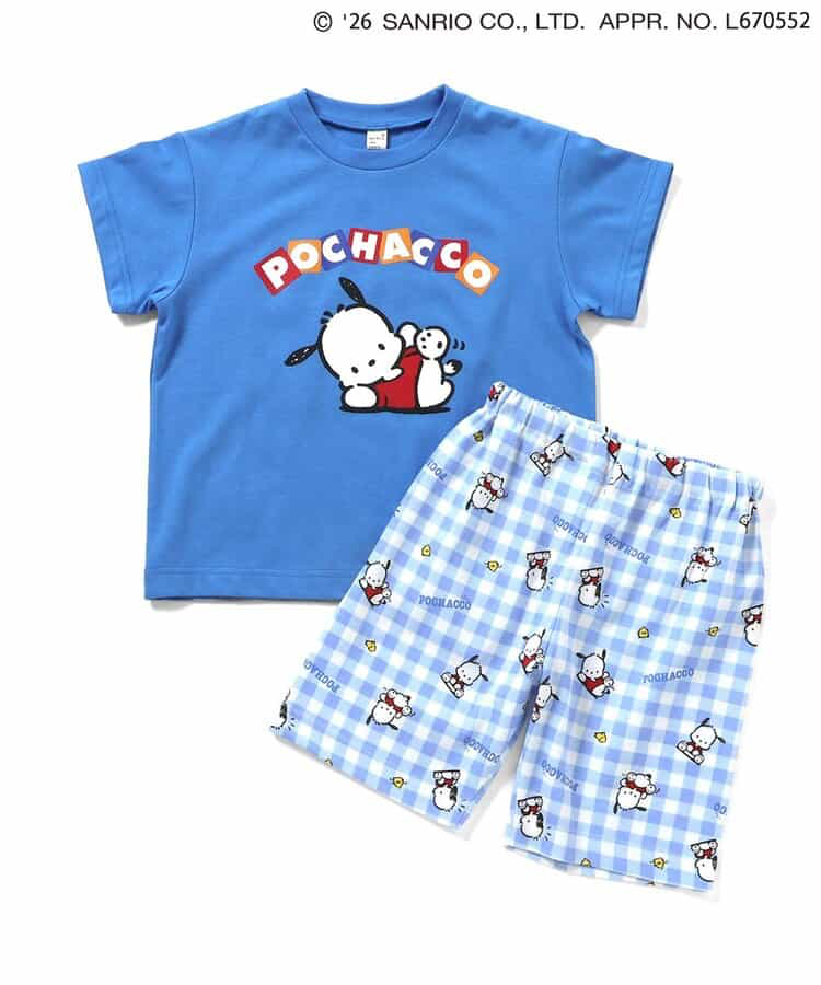 🇯🇵預訂 日本直送🇯🇵Apres les cours x Sanrio系列七色人物印花清涼觸感短袖家居服上下套裝