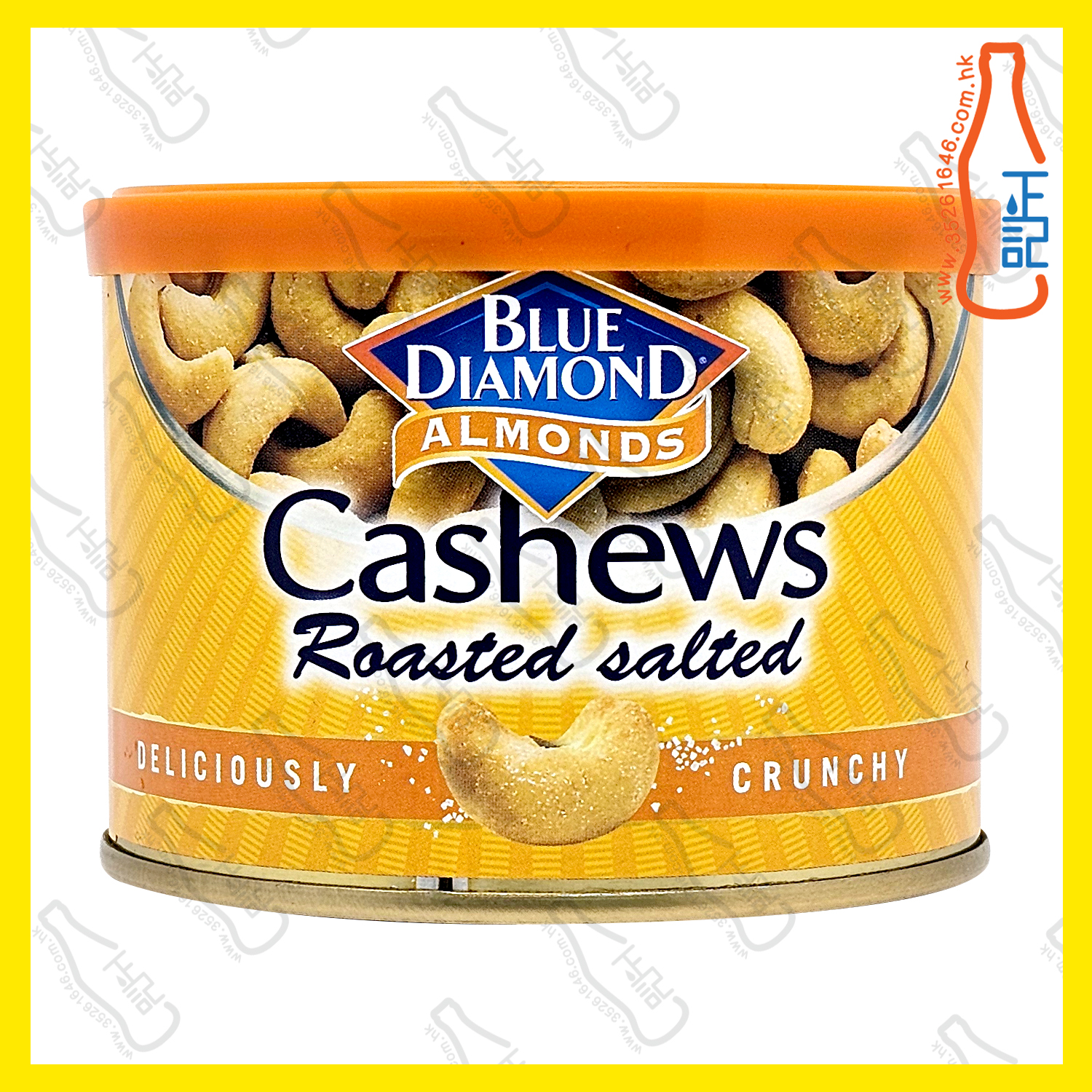 ==藍鑽石 - 鹽焗腰果130g /罐