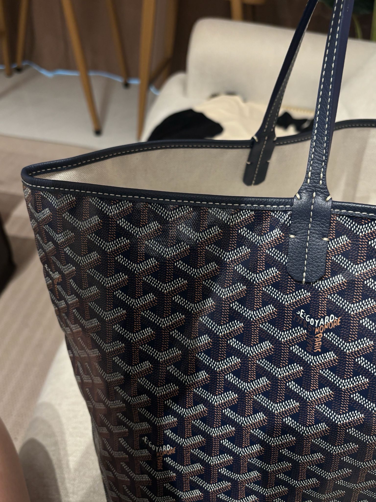 Goyard Saint Louis Gm tote 100%Authentic, 98%new ✅dust bag 