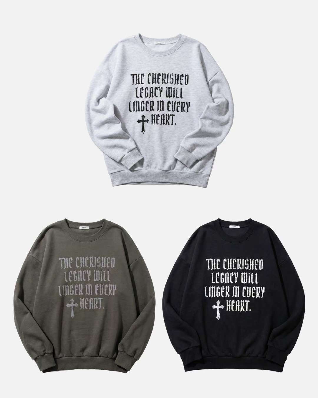 已售罄❌韓國暗黑係十字架logo hoodie (Unisex )