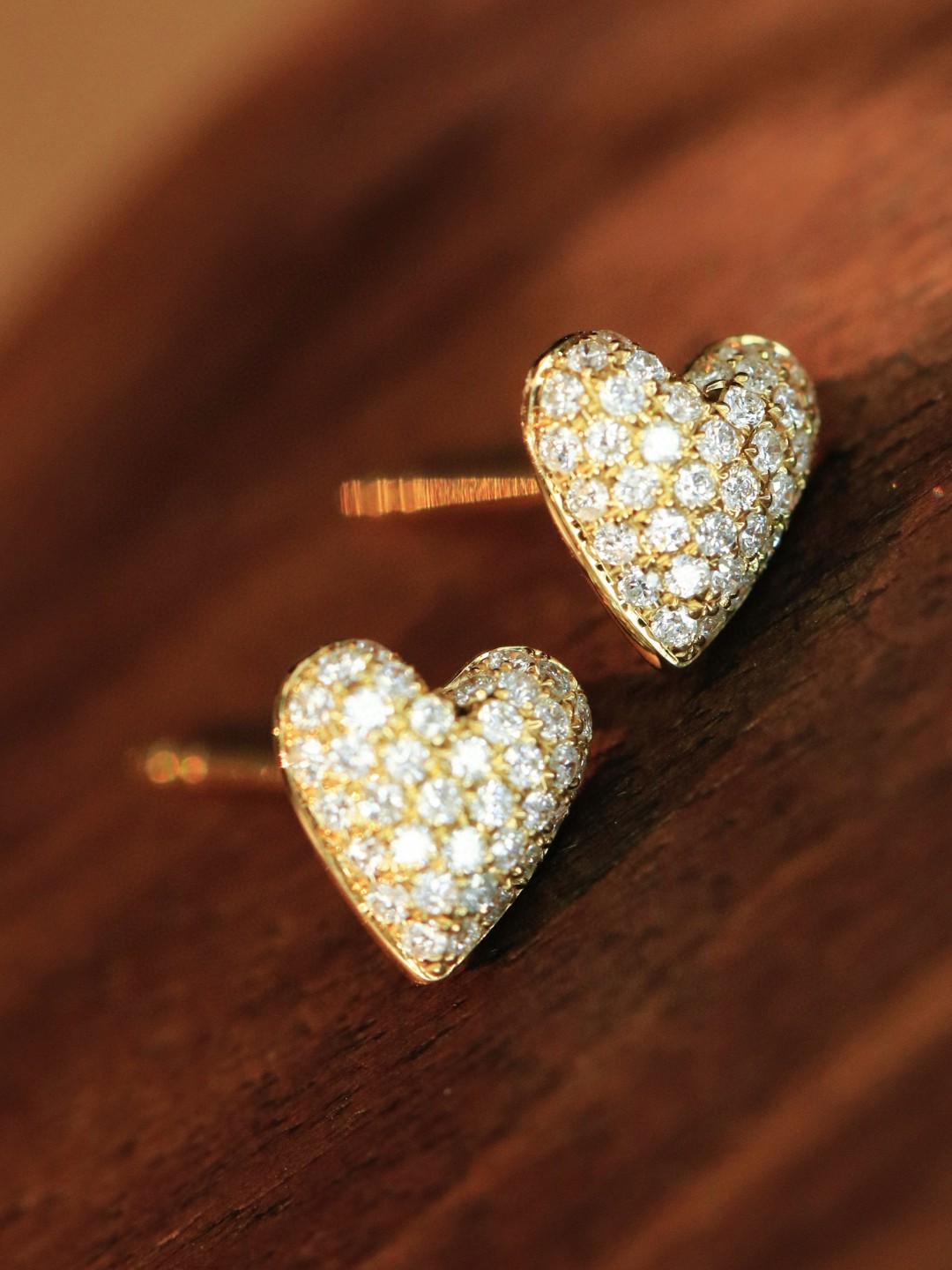 18K Diamond Earrings 