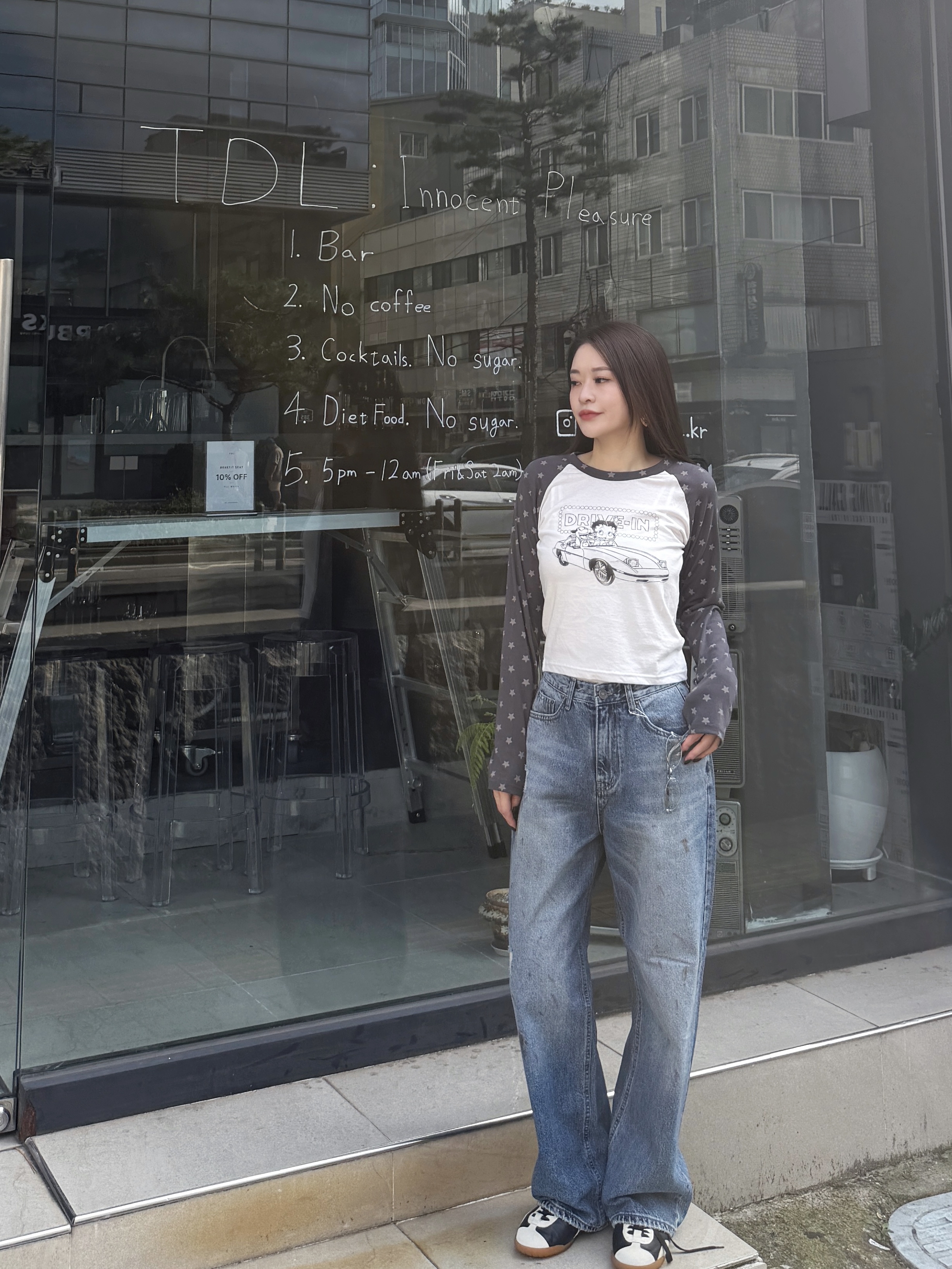 星星牛角袖 ! Betty tee