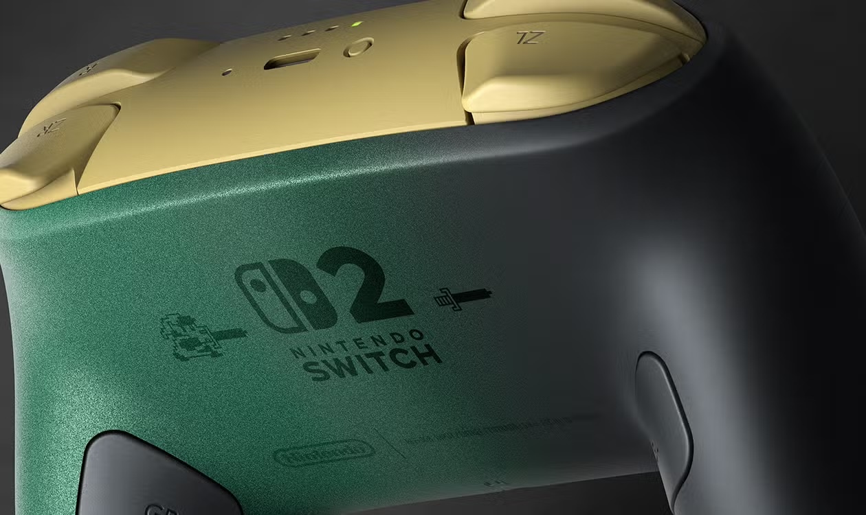 [預訂][周邊] Nintendo Switch 2 Pro控制器 薩爾達傳說 40週年紀念版(附展示台)(訂價HKD688) (訂金HKD300)
