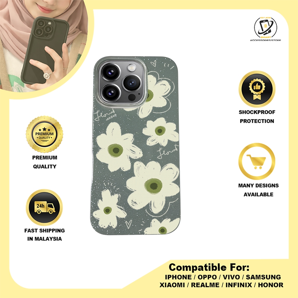 BLING CASE PHONE FOR IPHONE - DESIGN FLOWER J