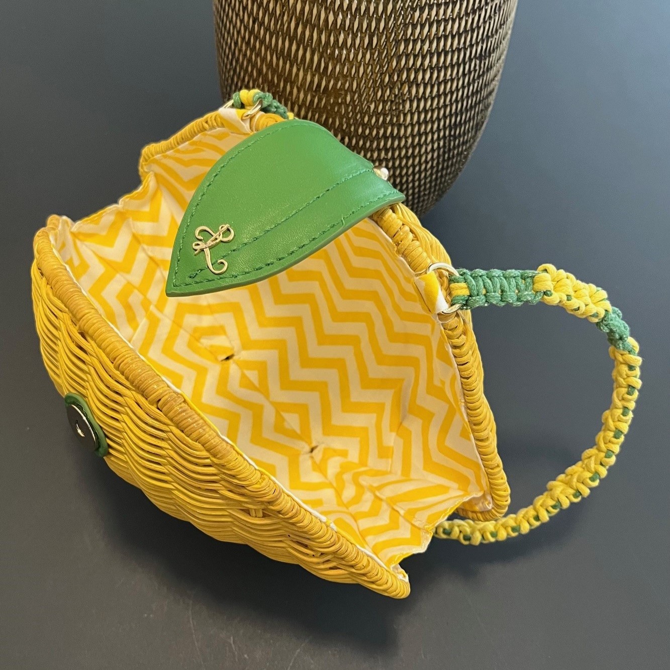 RATTAN – Summer Woven Mini Clutch