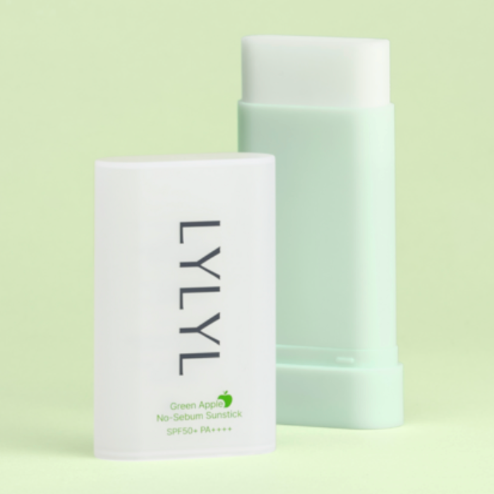 韓國 LYLYL 青蘋果 控油 乾爽防曬棒｜Green Apple NoSebum Sunstick