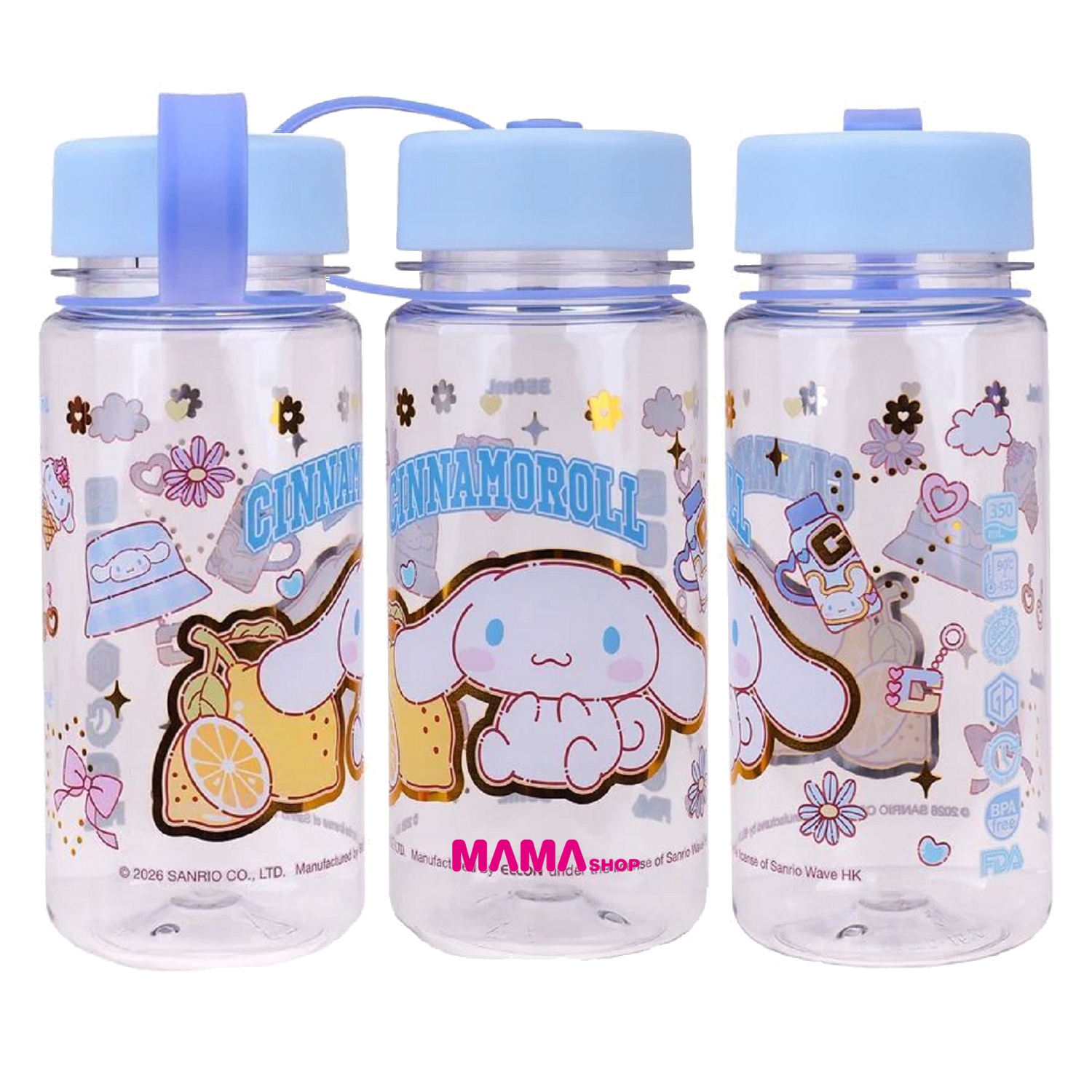 Sanrio 350ml BPA Free 膠水樽