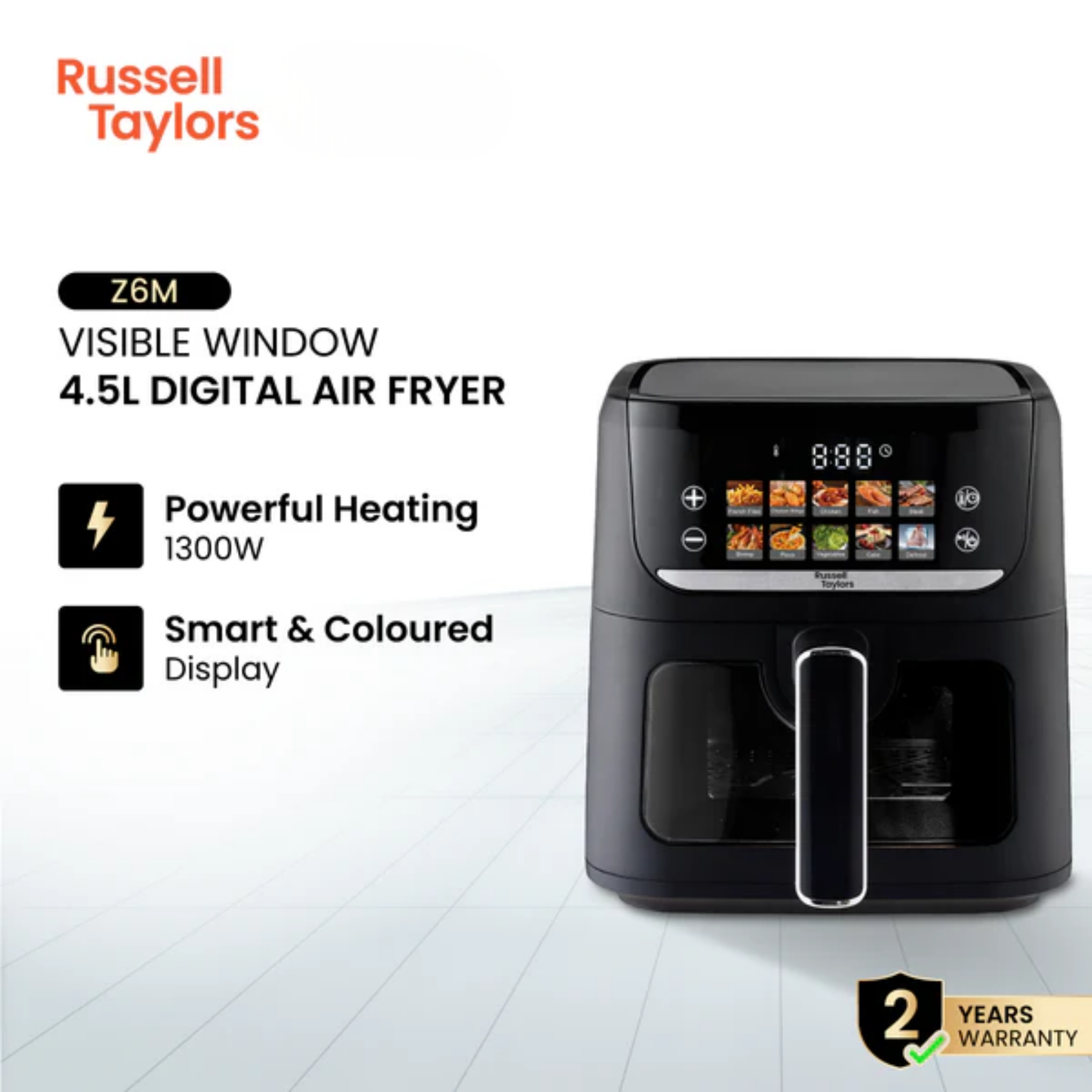 Russell Taylors 7L Digital Air Fryer Mint (Z6M)