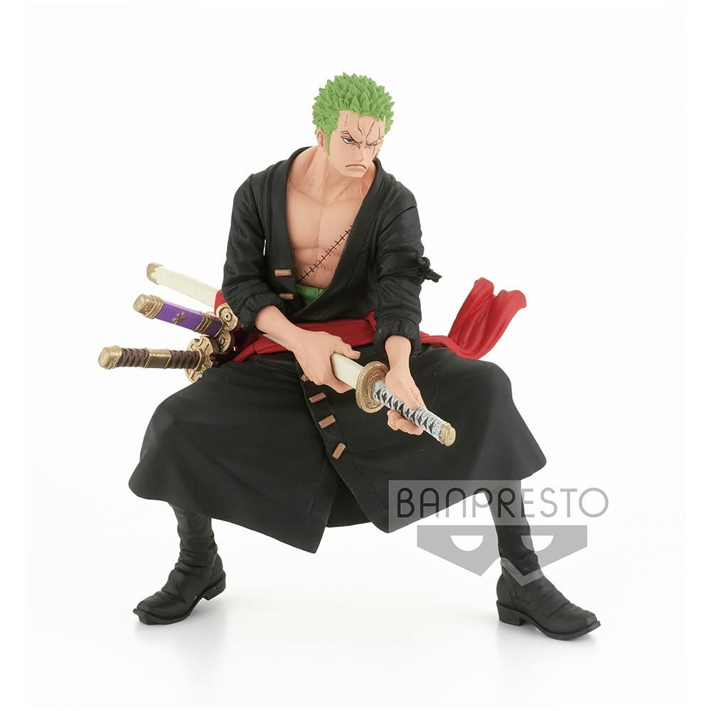 Banpresto, King of Artist (KOA) Figure: One Piece, Roronoa Zoro, Wanokuni II 海賊王 羅羅亞·索隆 (和之國版II)