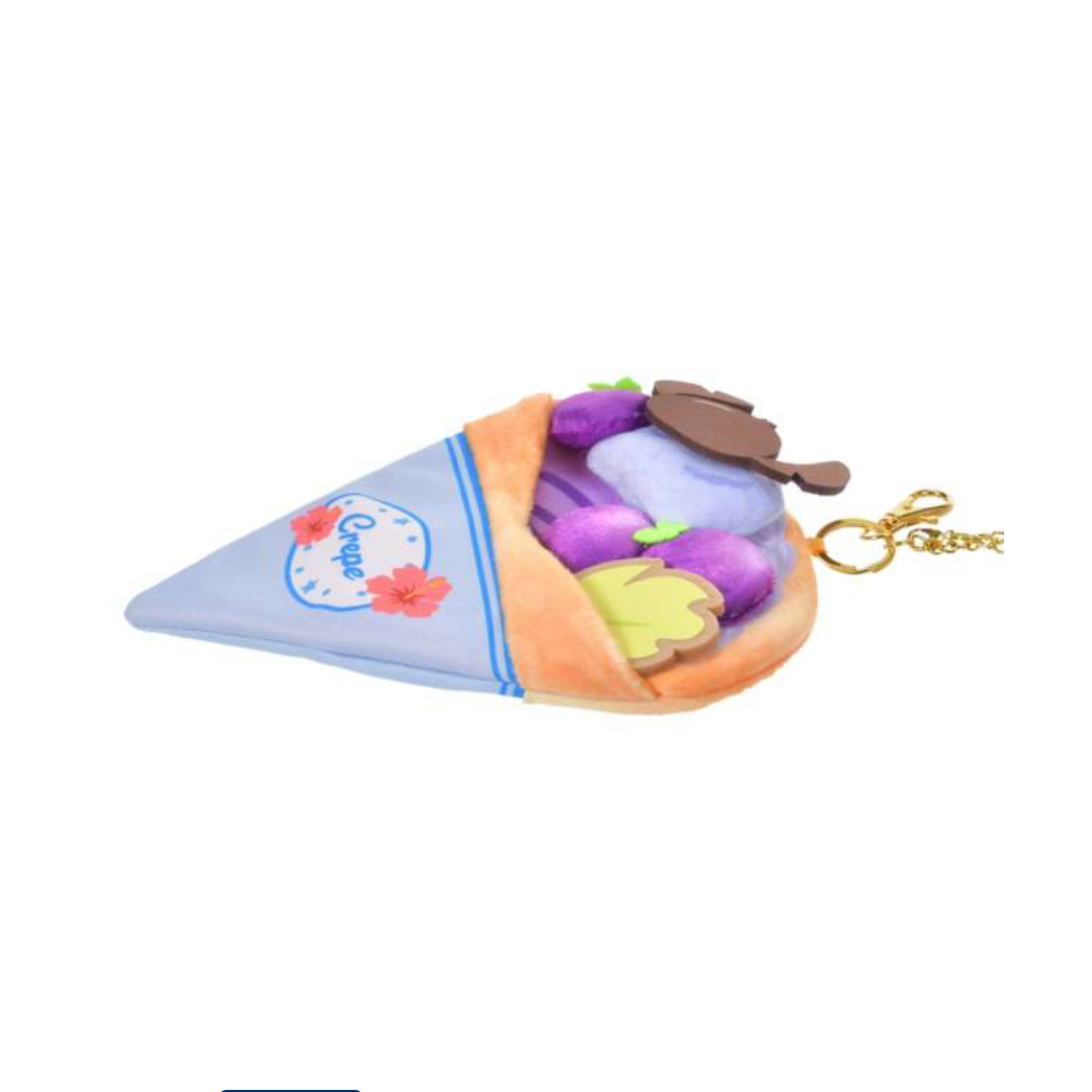 🎀【預訂】Disney Crepe Pocket Keychain - Stitch