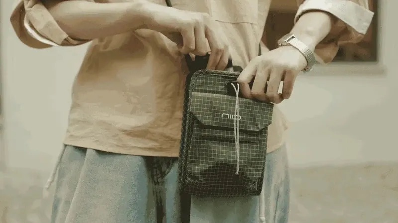 香港行貨 NIID NII43 NEO EDC Compact NOMAD Pouch — Magnetic Quick-Release Sling Bag 型格輕便斜孭袋