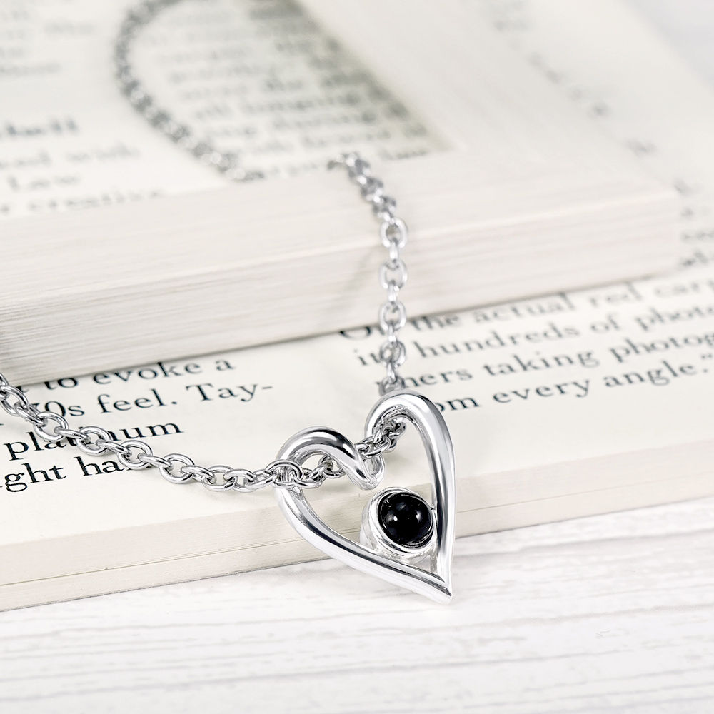 📦訂購 台灣限定 STORY 故事銀飾 我說愛你是真的 愛心純銀頸鏈