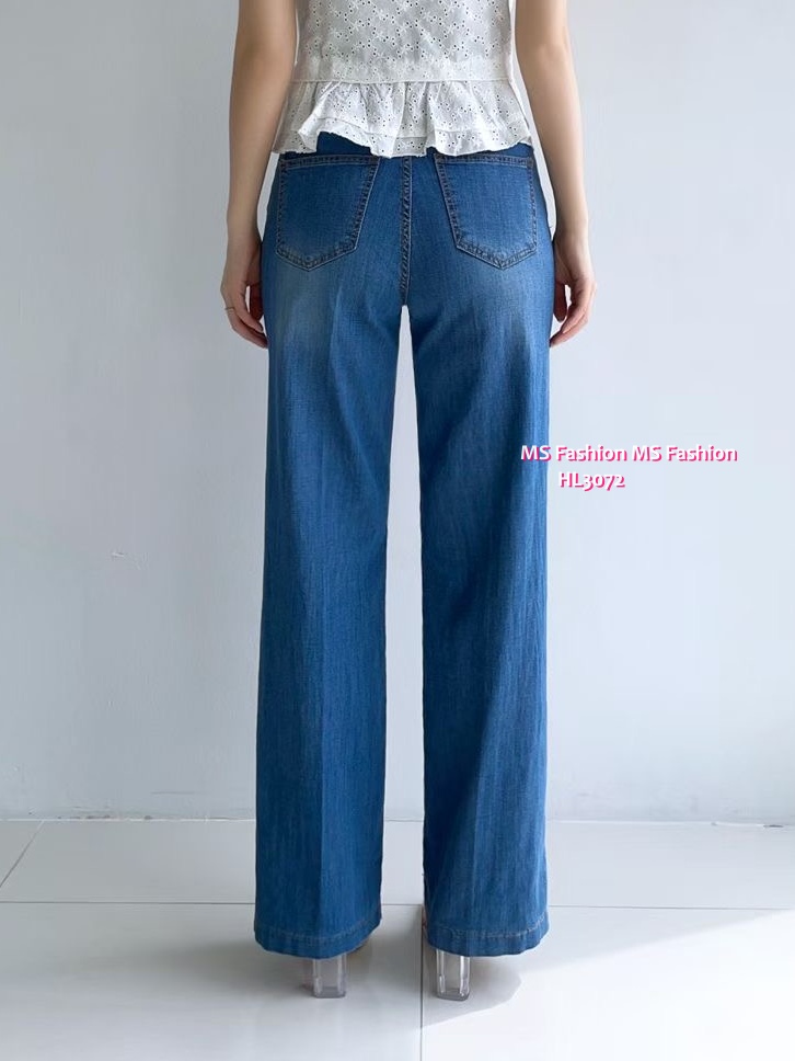 HL3072 韓國🌼Howluk涼惑面料闊筒牛