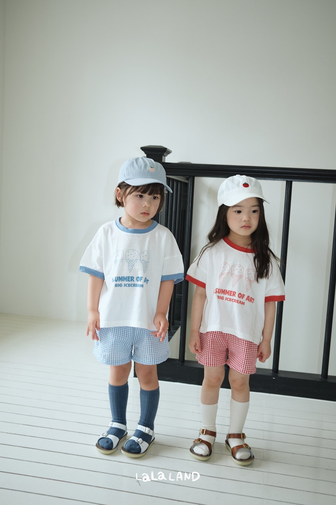 Lalaland | Ice cream T(Blue M95-105)