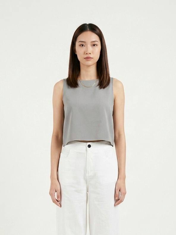 W9632 - Overlap Back Top