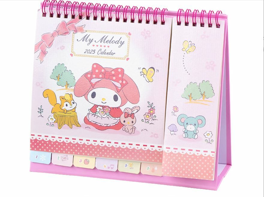 2025年 Sanrio座枱月曆 - 1件 現貨