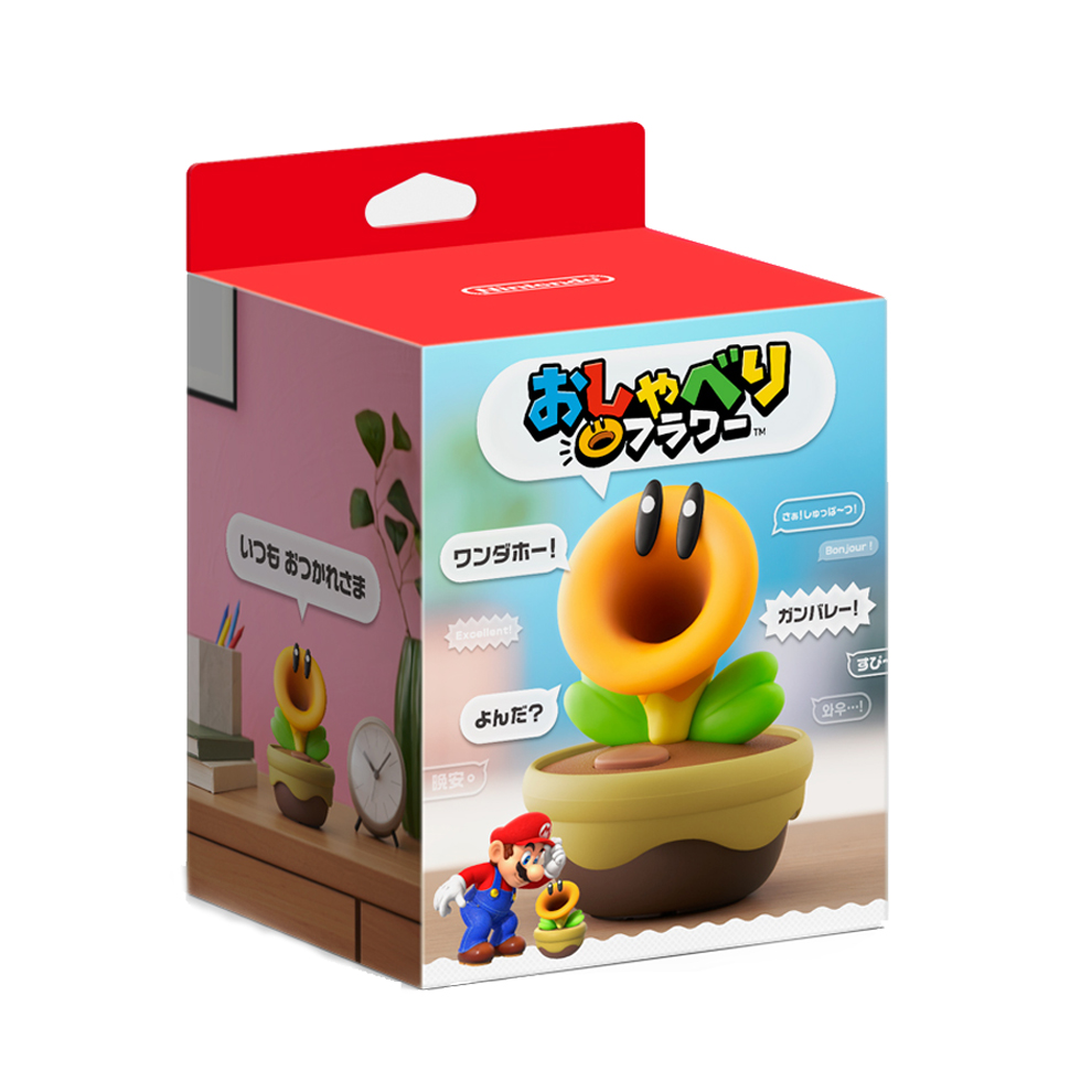 (預訂訂金 $100) (總價 $248) (行版) Nintendo 閒聊花花 (超級瑪利歐兄弟 驚奇) Talking Flower (Super Mario Bros. Wonder)