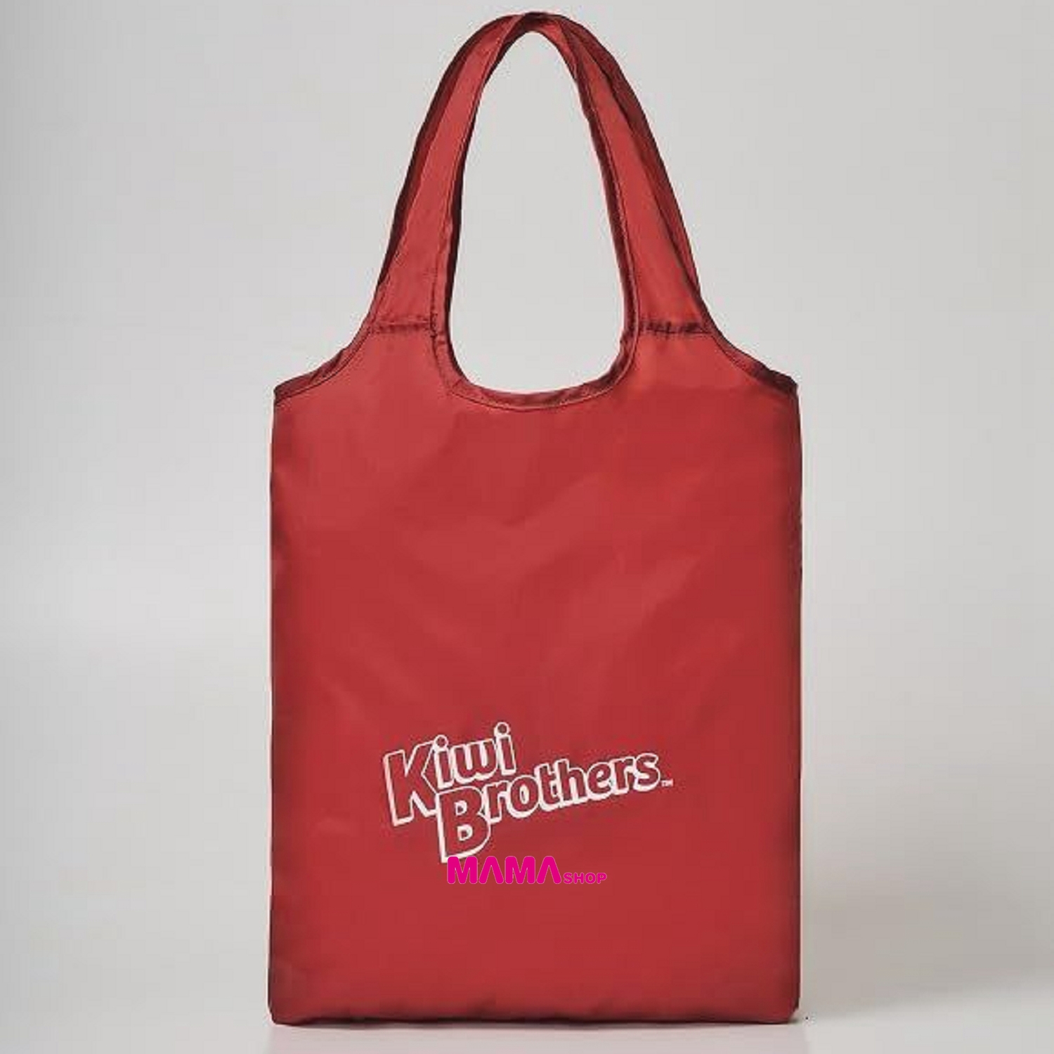 日本直送雜誌附錄--「Kiwi Brothers 紅色絨毛環保袋」
