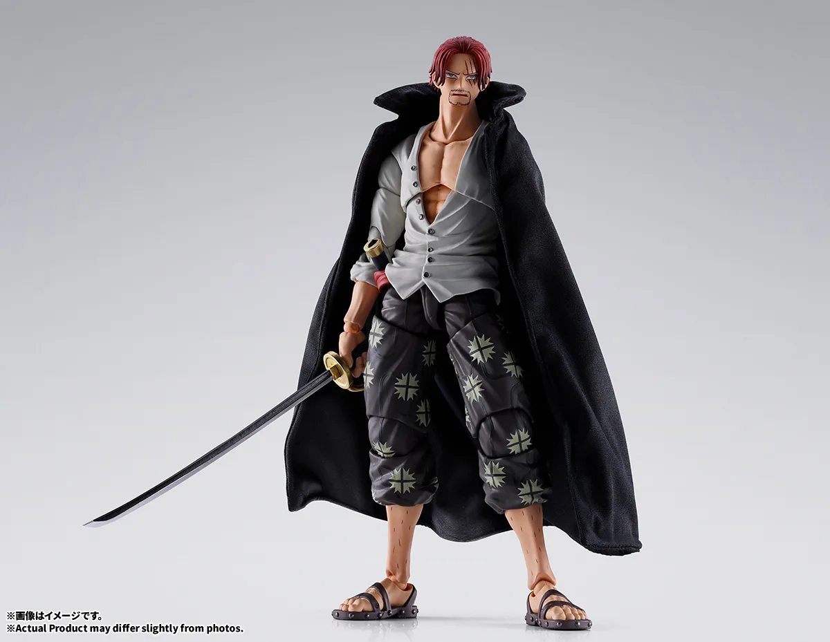 (預訂訂金 $200) (總價 $415) Bandai S.H.Figuarts 海賊王 紅髮 撒古斯 -馬林福特頂上決戰- (行版) SHF One Piece Shanks 