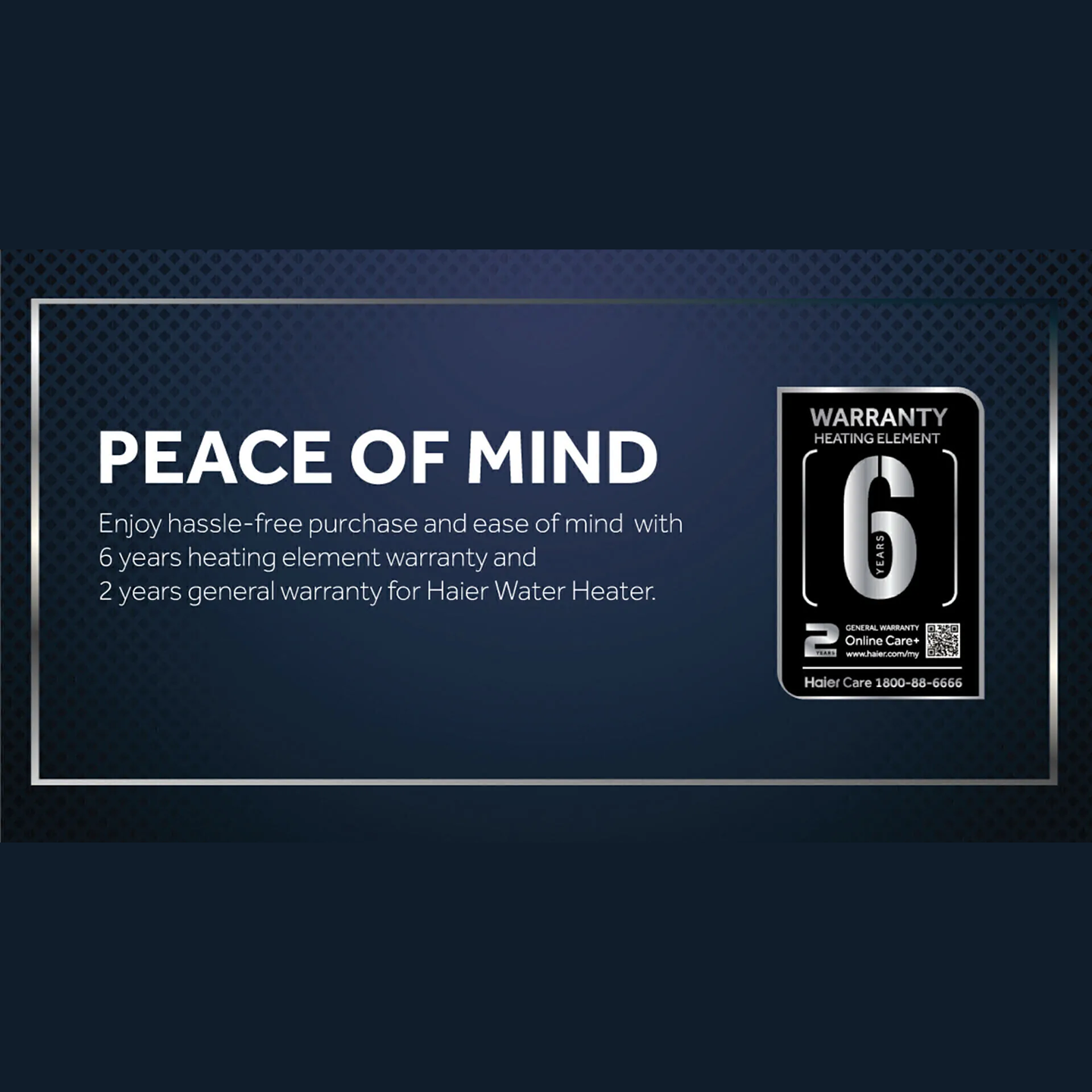 Haier 3.8kW DC Pump Water Heater Black (EI38M-B1WB)