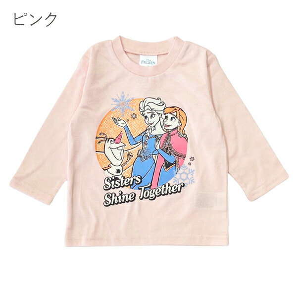 🆕【⭐訂購⭐】🌀 🇯🇵 日本直送🇯🇵 #Disney #Frozen 長袖 tee［2款選］🌀[PLBA-0108] [260312]
